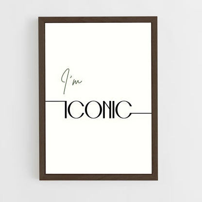 ap-be iconic-1 cadre Bois foncé