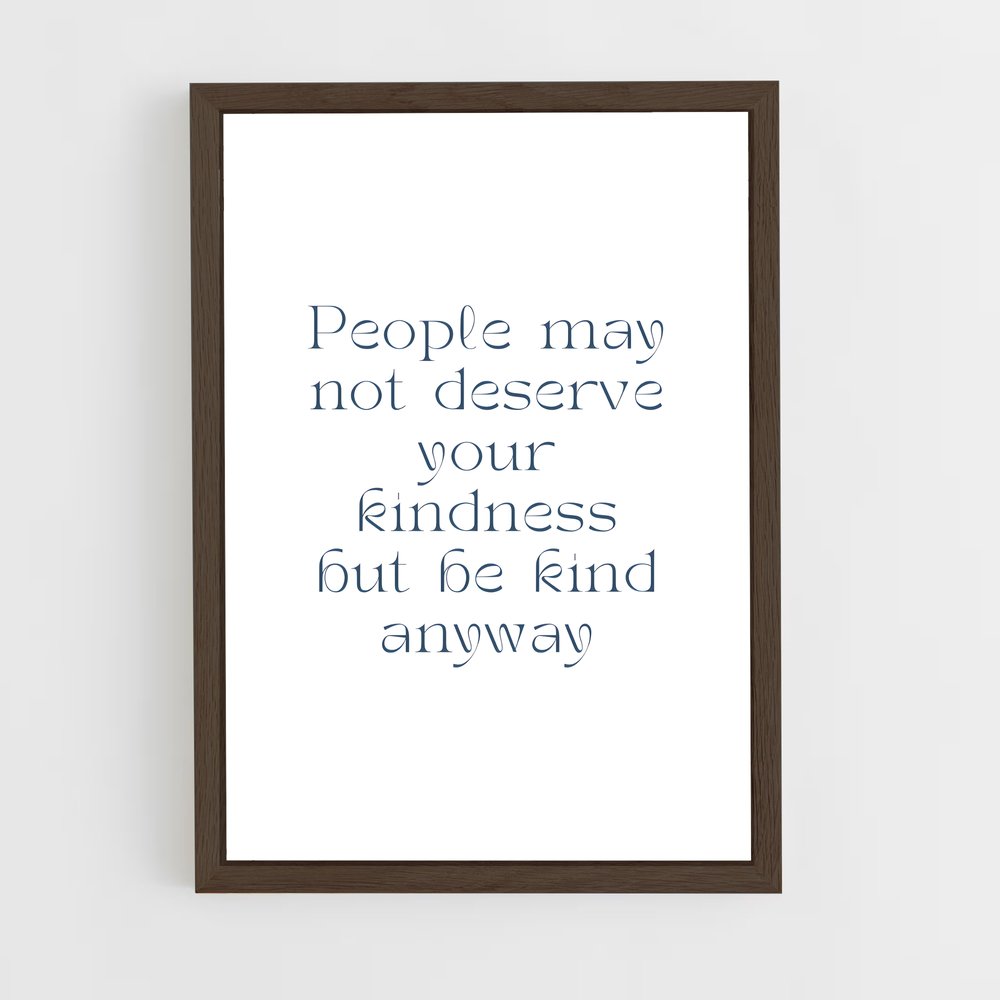 ap-be kind-7 cadre Bois foncé