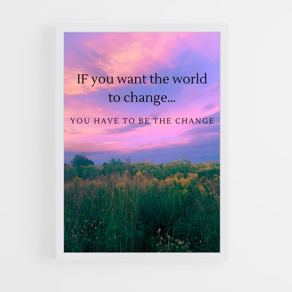ap-be the change-2 cadre Blanc