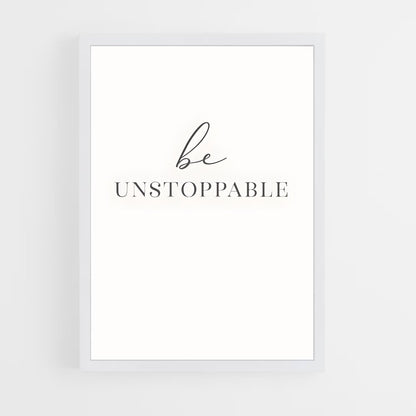 ap-be unstoppable-1 cadre Blanc