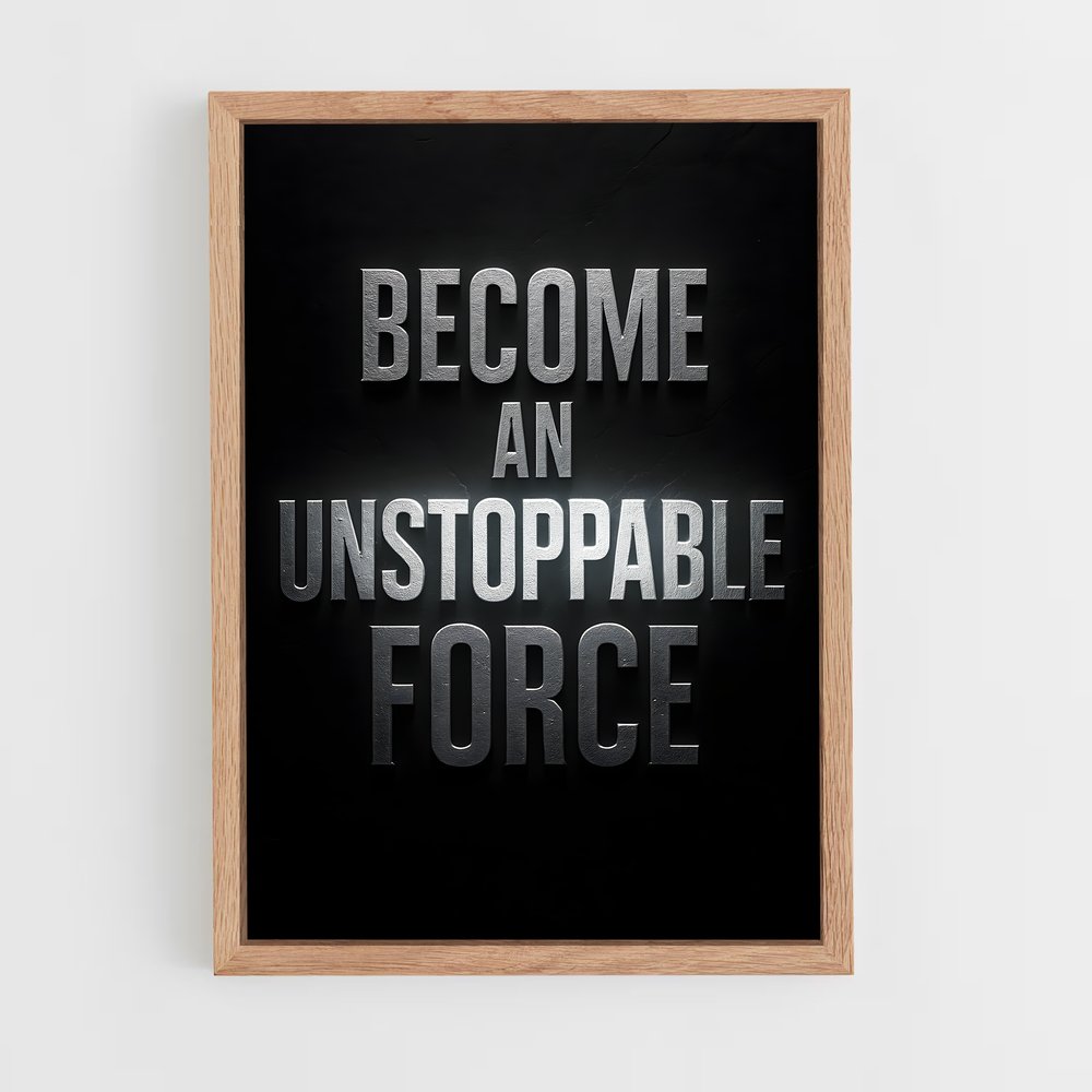 ap-be unstoppable-2 cadre Bois clair