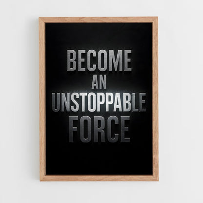 ap-be unstoppable-2 cadre Bois clair