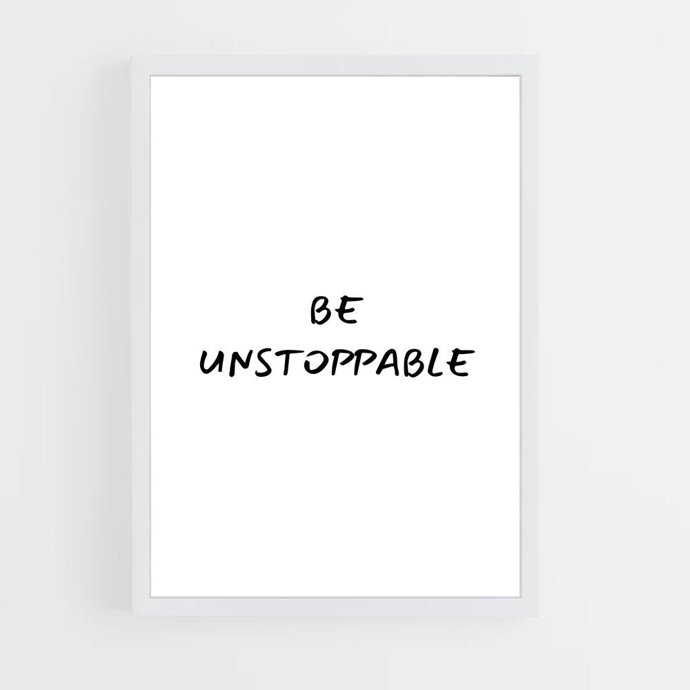ap-be unstoppable-3 cadre Blanc