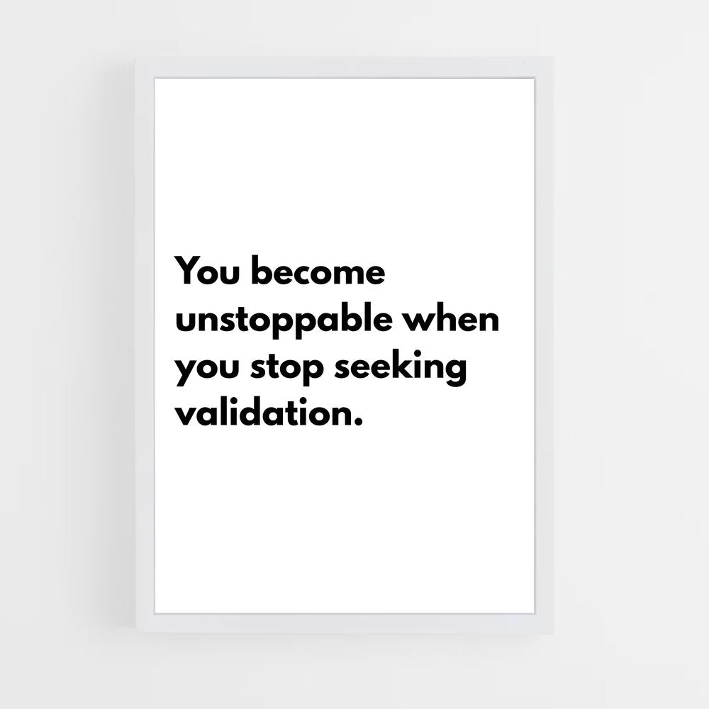ap-be unstoppable-4 cadre Blanc