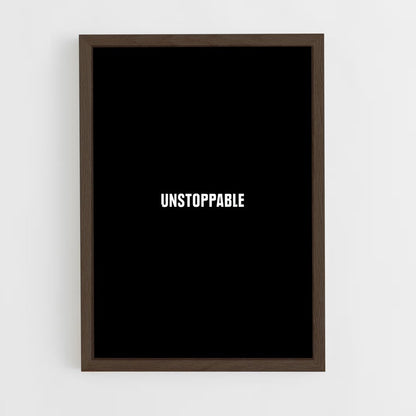 ap-be unstoppable-5 cadre Bois foncé
