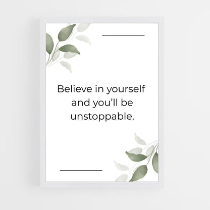 ap-be unstoppable-7 cadre Blanc