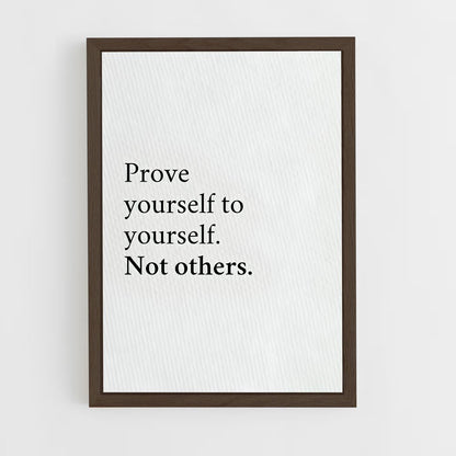 ap-be yourself-2 cadre Bois foncé