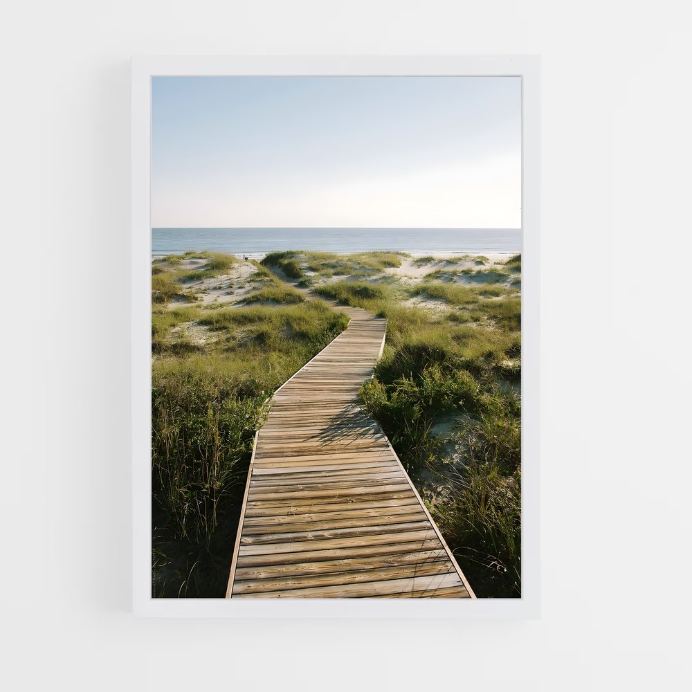 ap-beach-10 cadre Blanc