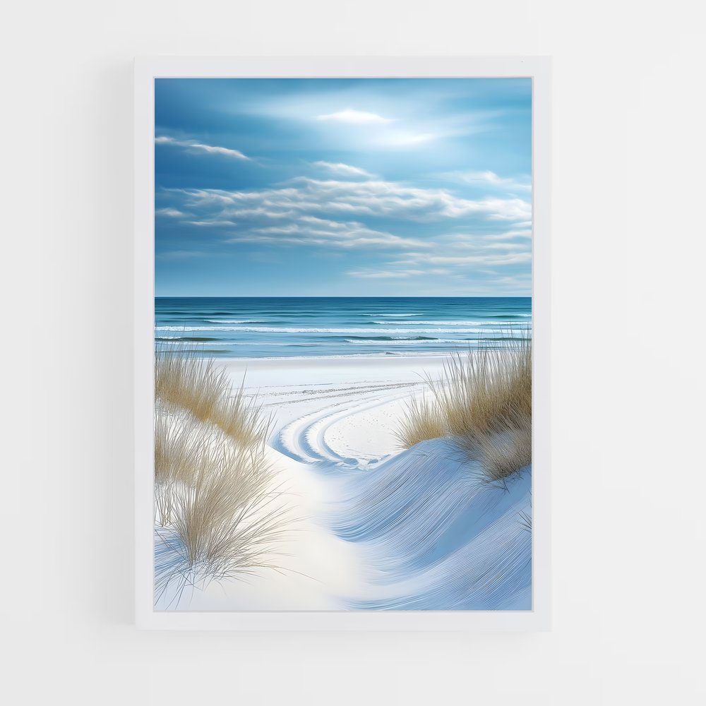 ap-beach-2 cadre Blanc