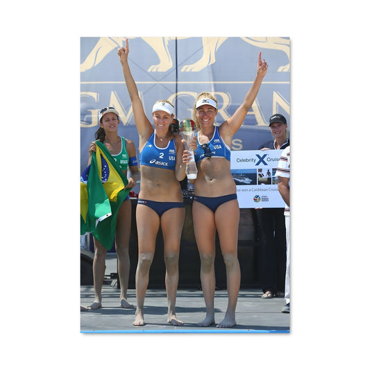 Poster Beach Queens
