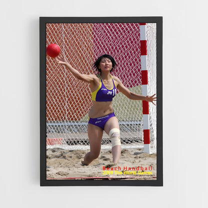 ap-beach handball-5 cadre Noir