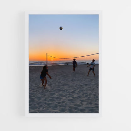 ap-beach volleyball-5 cadre Blanc