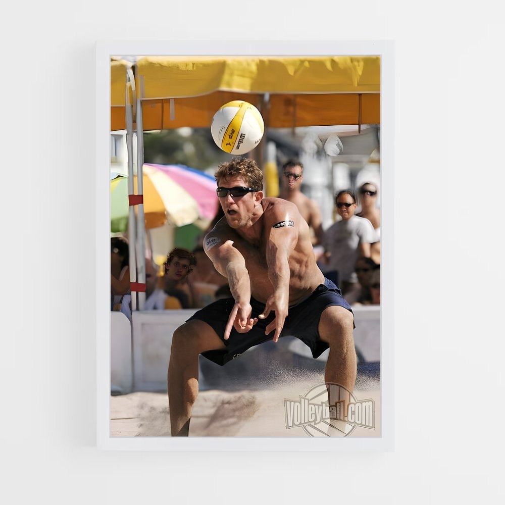 ap-beach volleyball-7 cadre Blanc