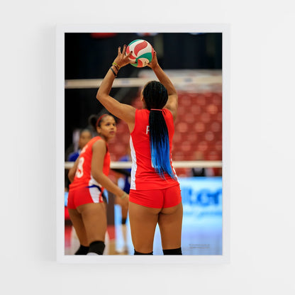 ap-beach volleyball nations cup-5 cadre Blanc