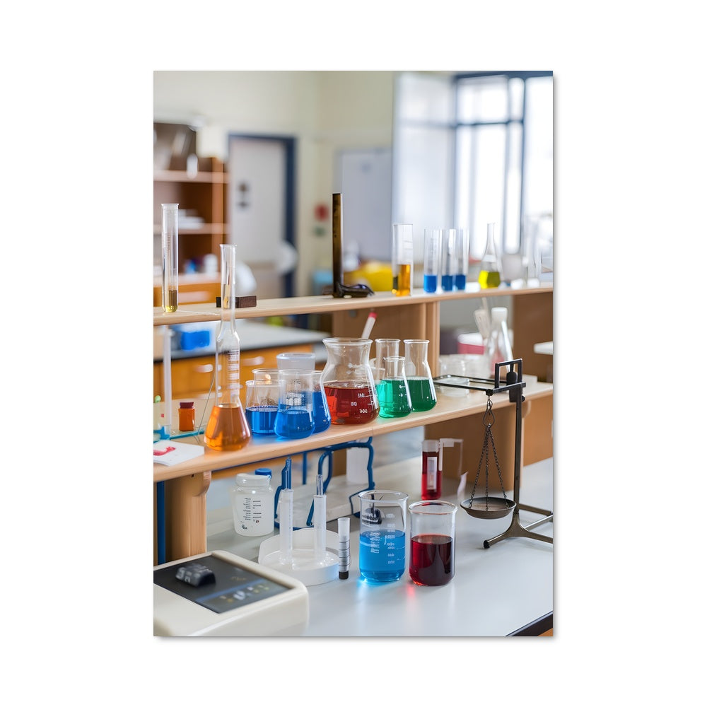 Poster Couleurs de Laboratoire