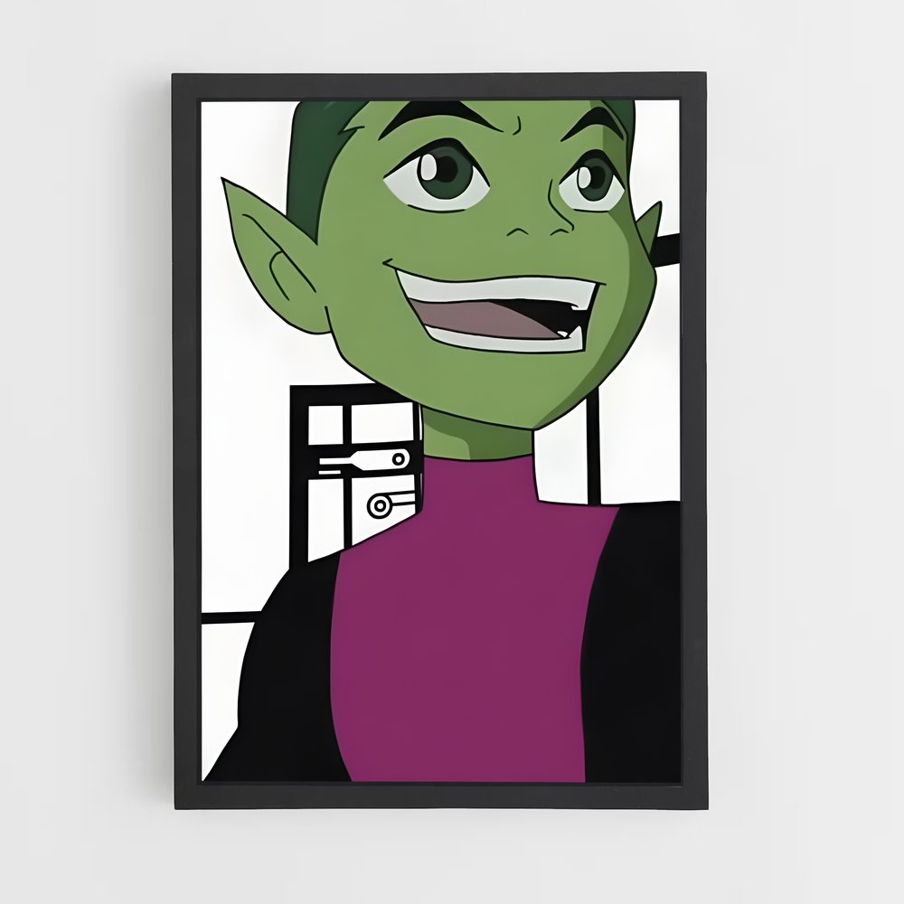 ap-beast boy-1 cadre Noir