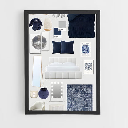 ap-bed-12 cadre Noir