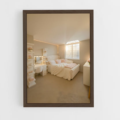 ap-bed-3 cadre Bois foncé