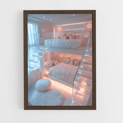 ap-bed-4 cadre Bois foncé