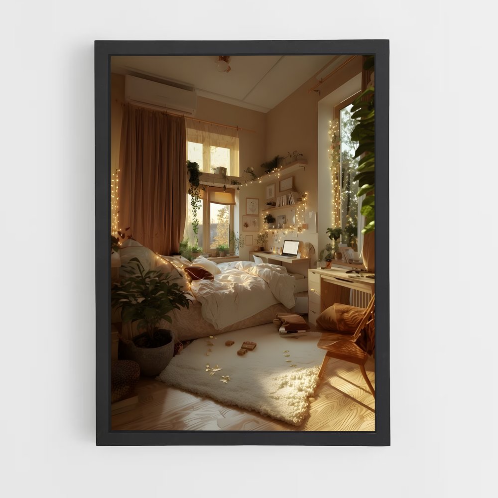 ap-bedroom-1 cadre Noir
