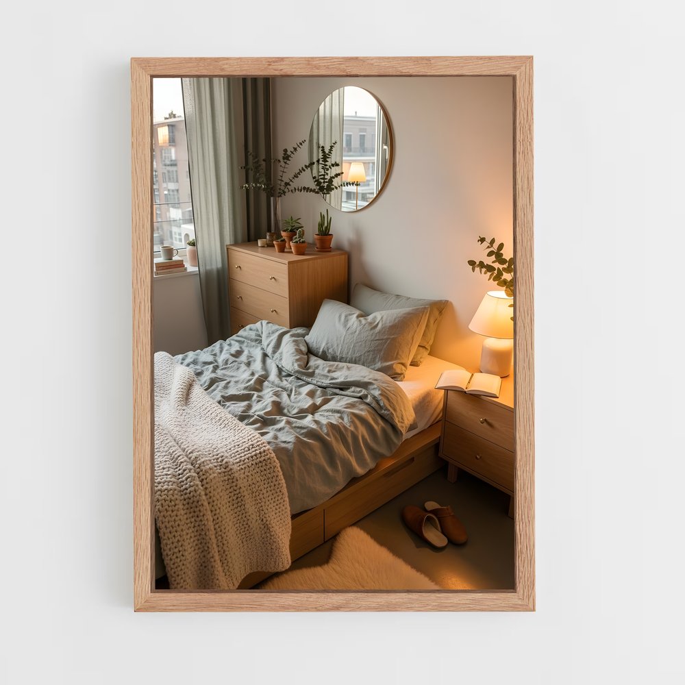 ap-bedroom-2 cadre Bois clair