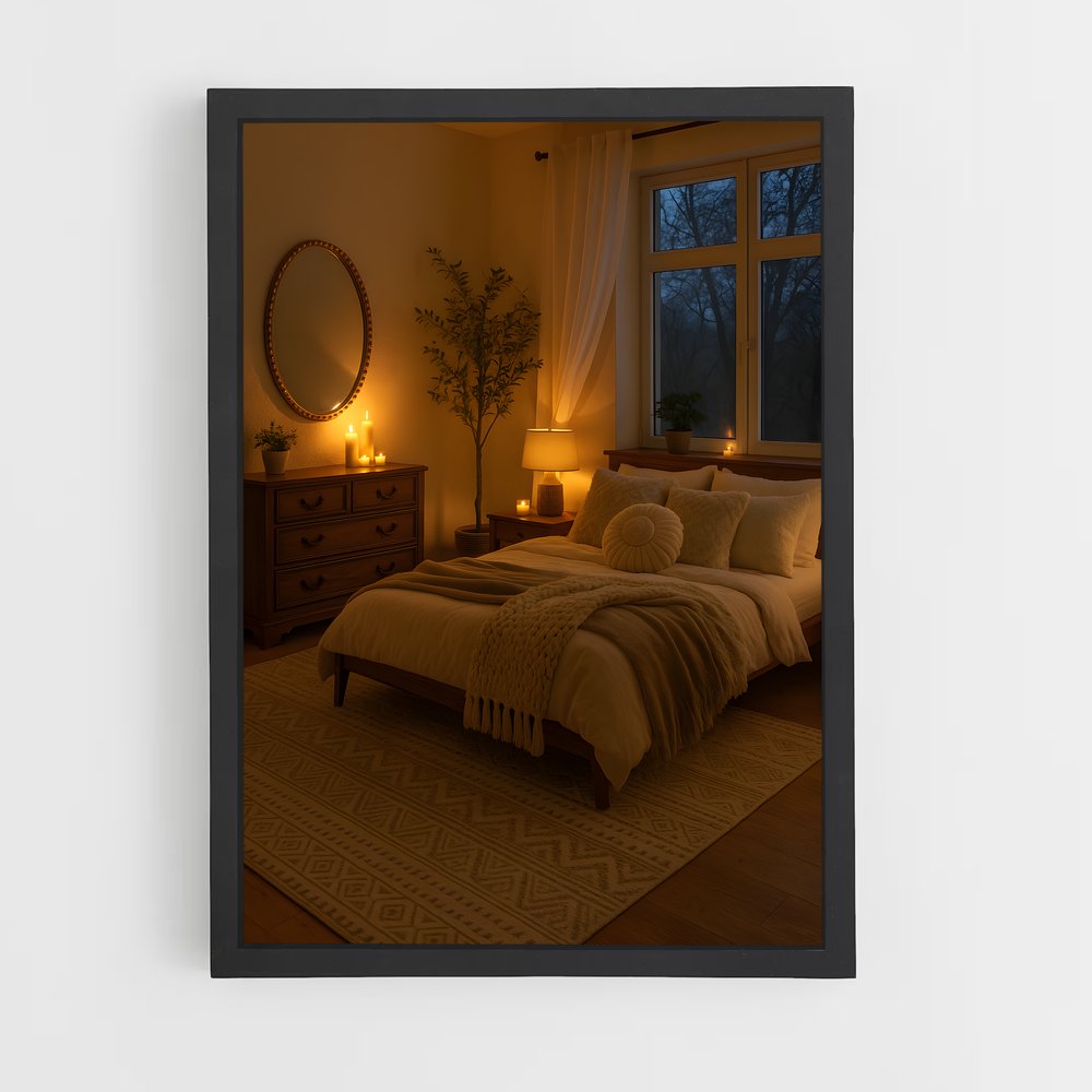 ap-bedroom-4 cadre Noir