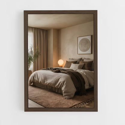 ap-bedroom-5 cadre Bois foncé