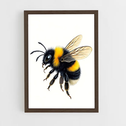 ap-bee-5 cadre Bois foncé