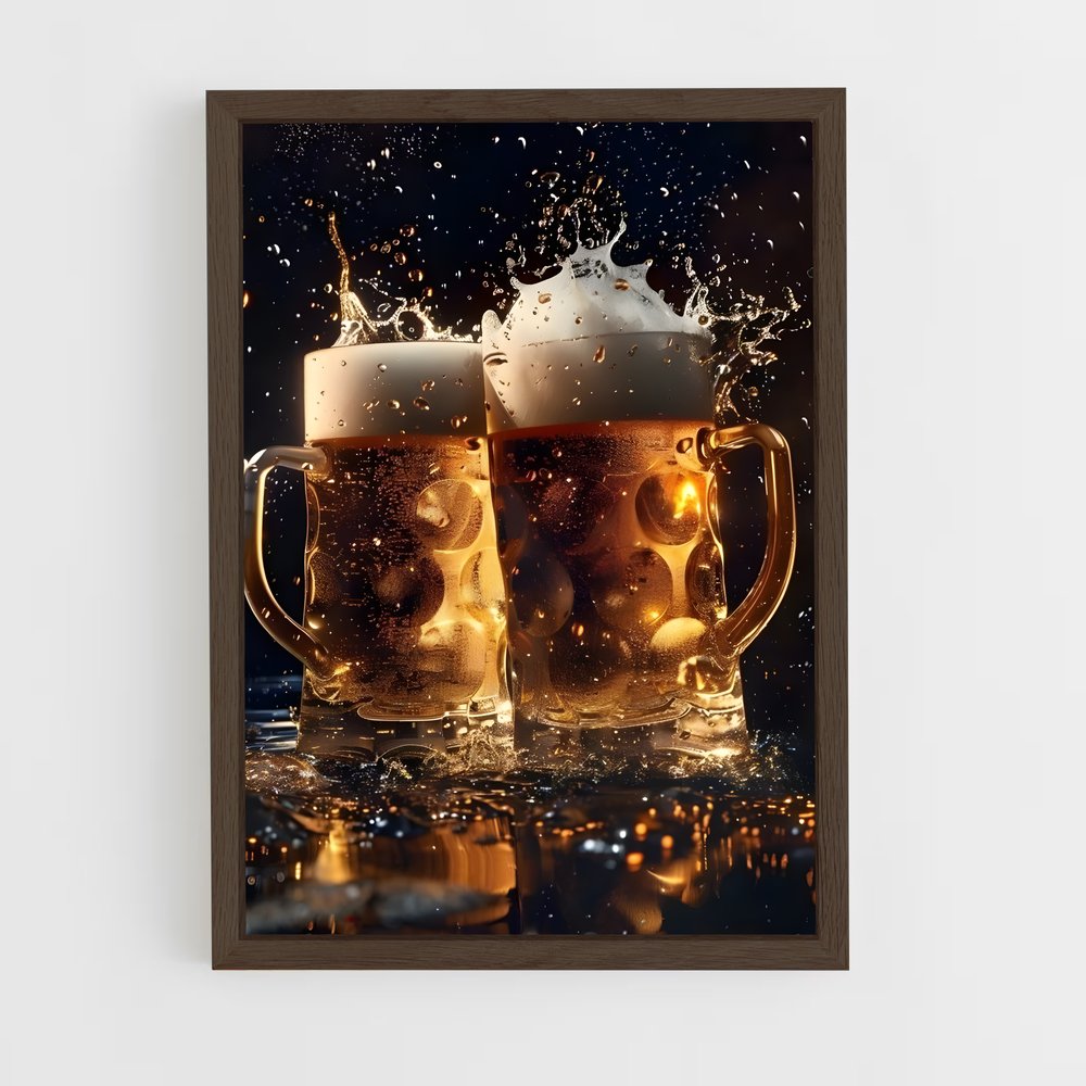 ap-beer-4 cadre Bois foncé