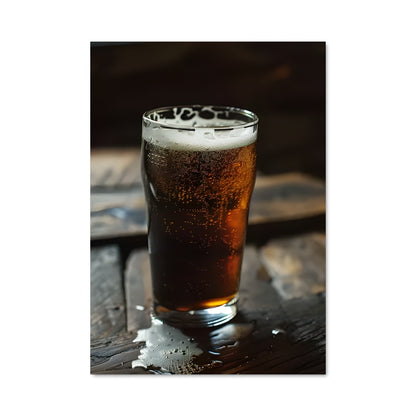 Poster Pint et Bois