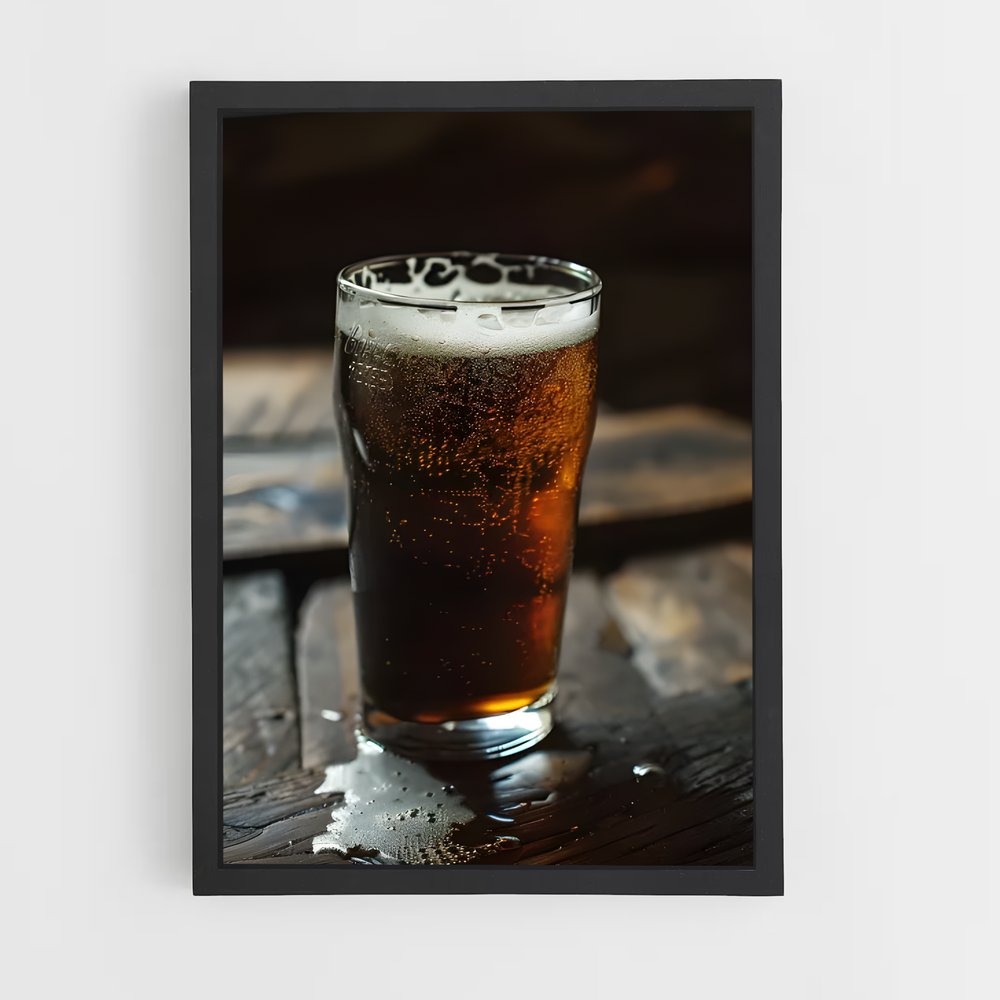 ap-beer pint-3 cadre Noir