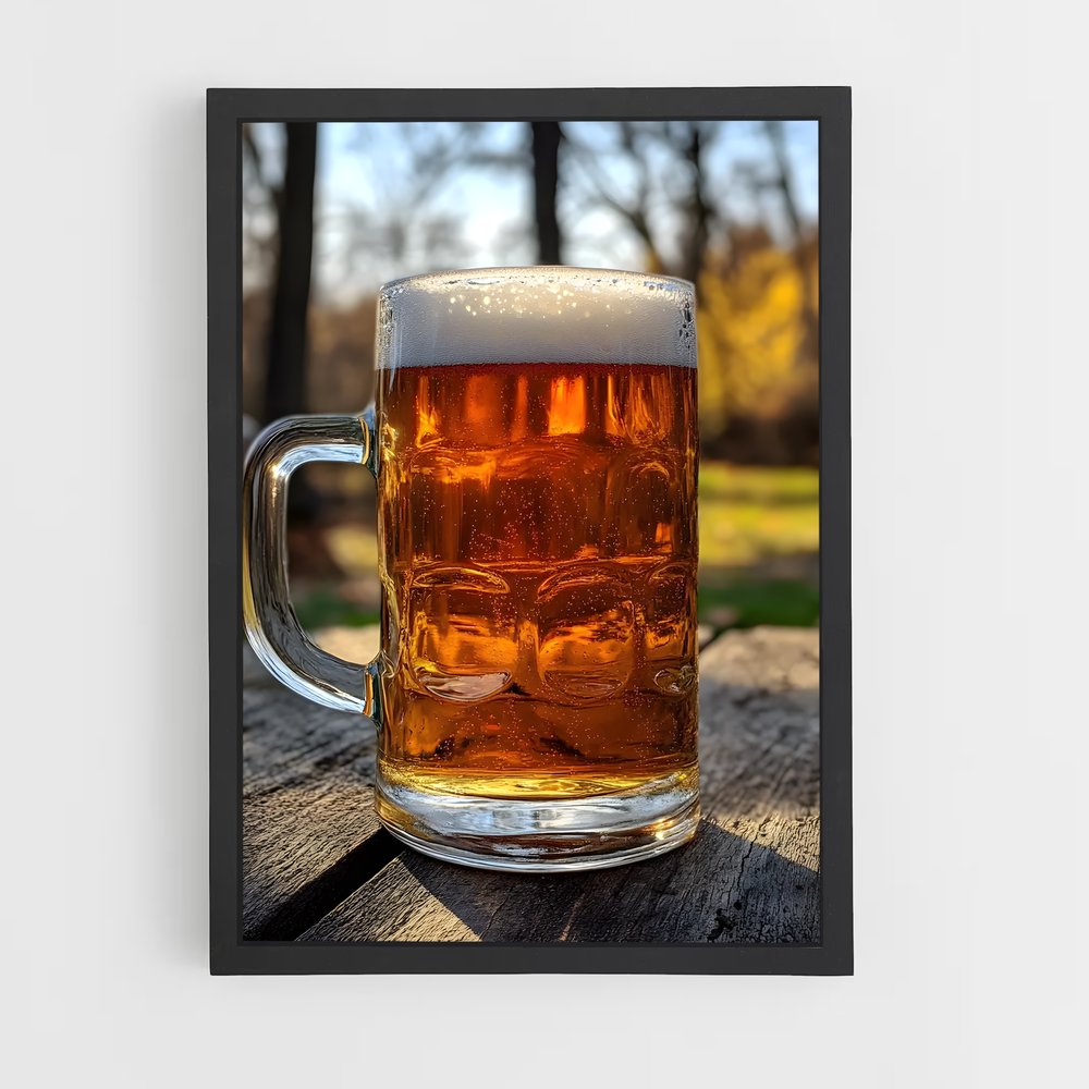 ap-beer pint-5 cadre Noir