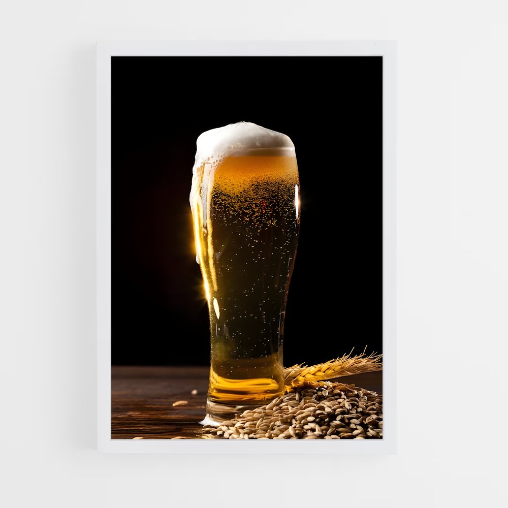 ap-beer pint-6 cadre Blanc