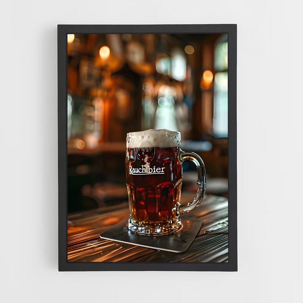 ap-beer pint-8 cadre Noir