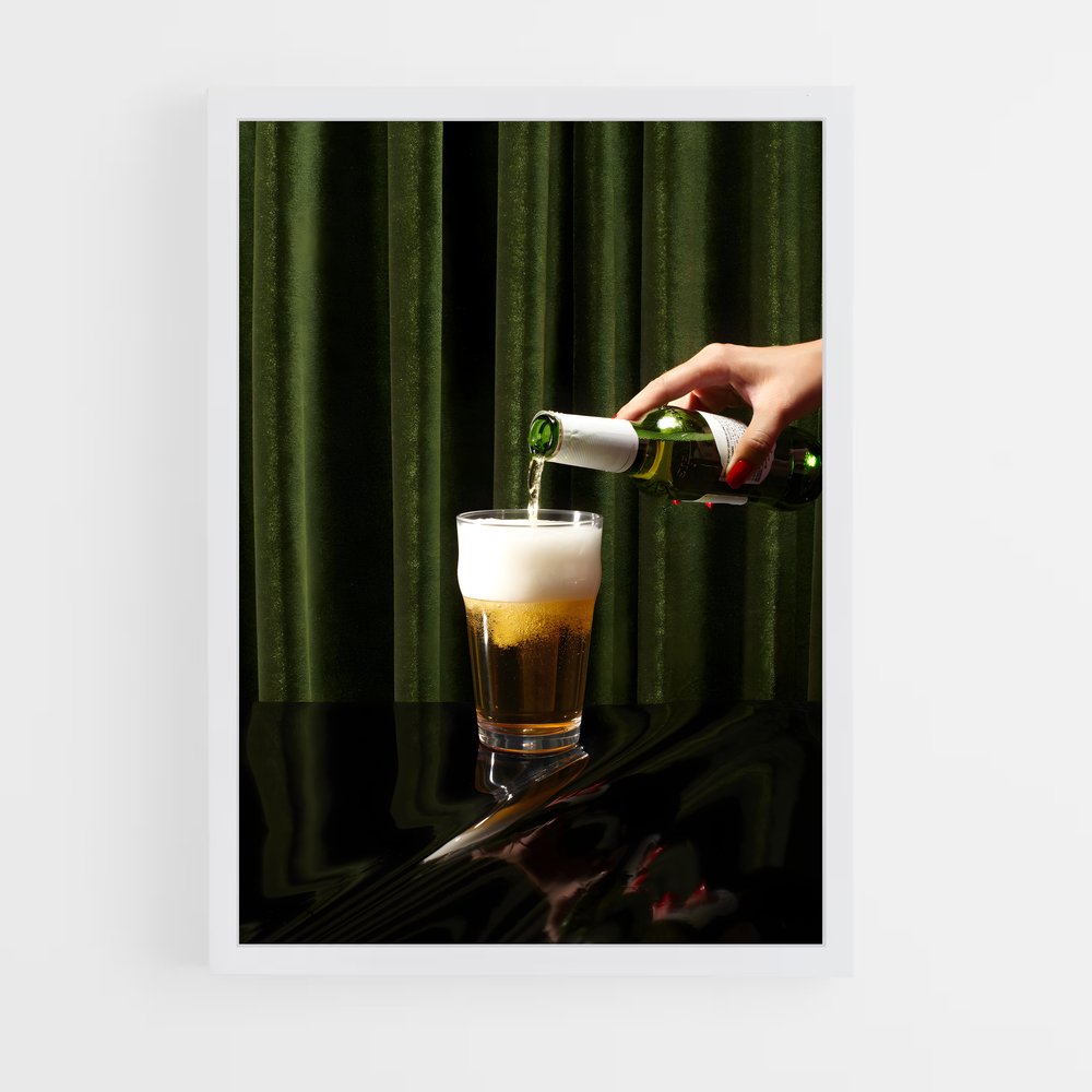 ap-beer pint-9 cadre Blanc