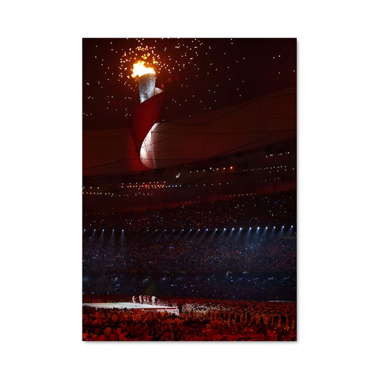 Poster Cérémonie Olympique