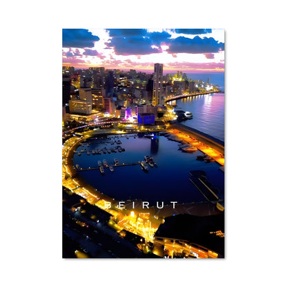 Poster Lumières de Beyrouth