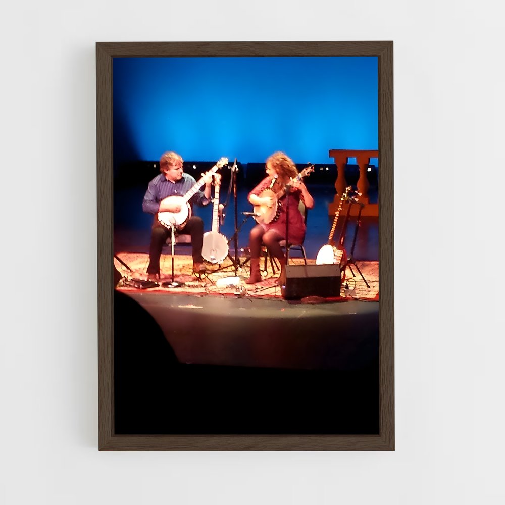 ap-bela fleck-1 cadre Bois foncé