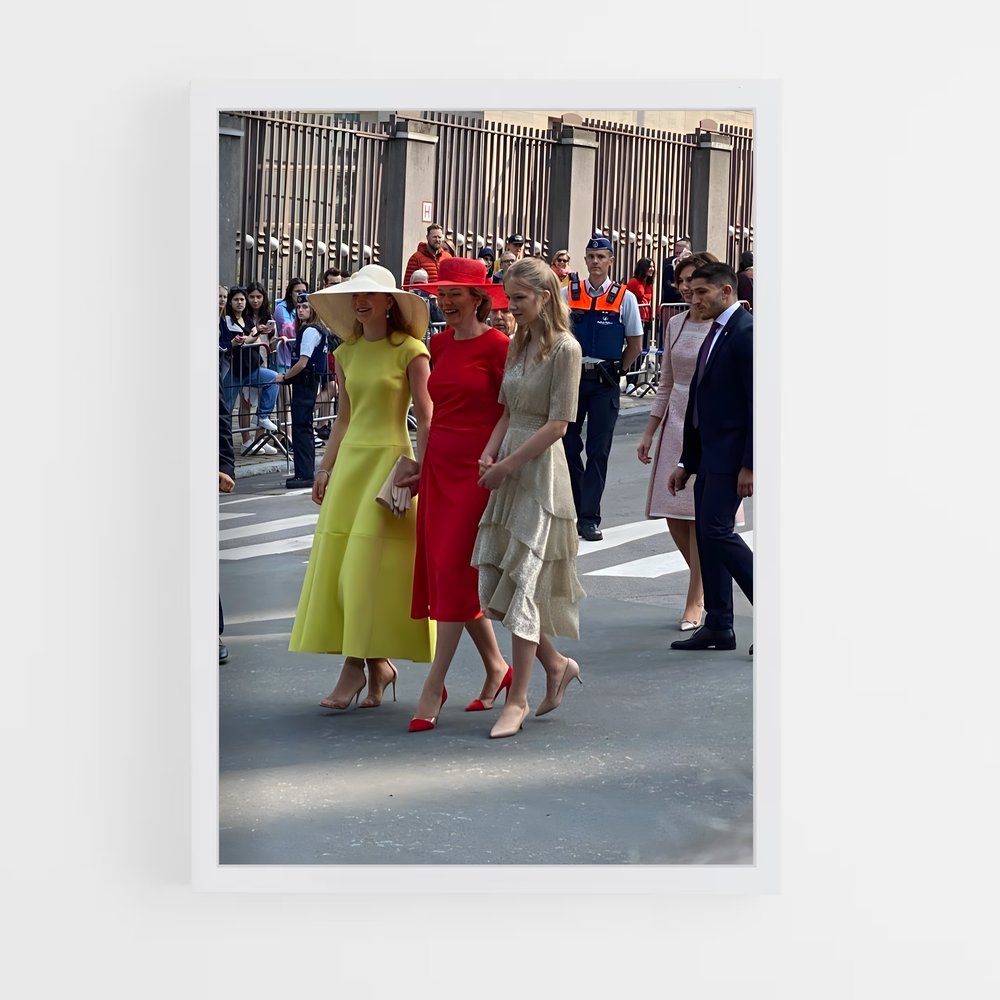 ap-belgian royal family-3 cadre Blanc