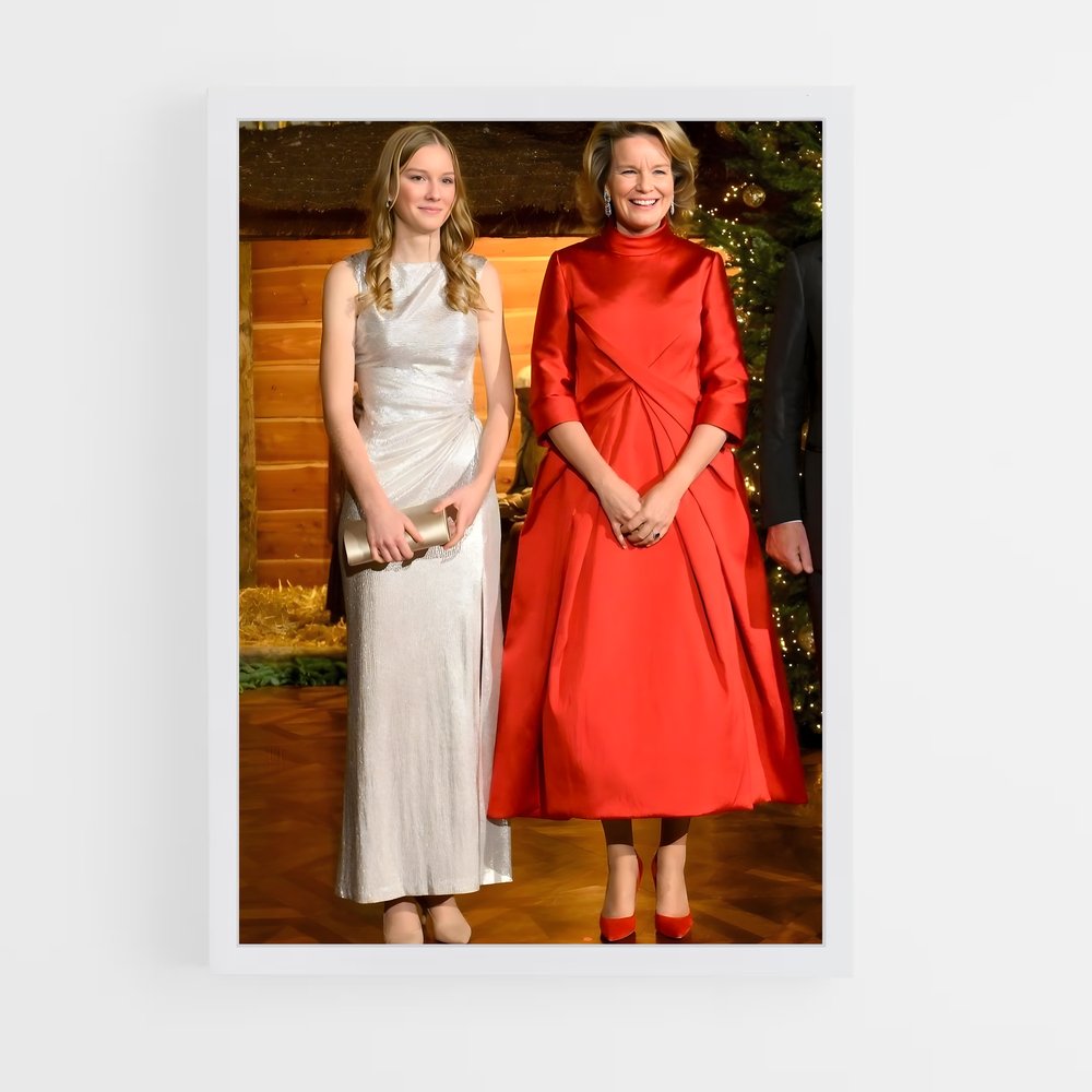 ap-belgian royal family-4 cadre Blanc