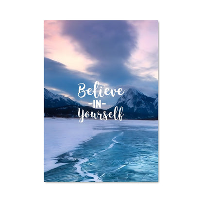 Poster Lac Gelé