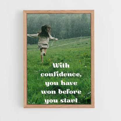 ap-believe in yourself-8 cadre Bois clair