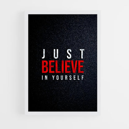ap-believe in yourself-9 cadre Blanc