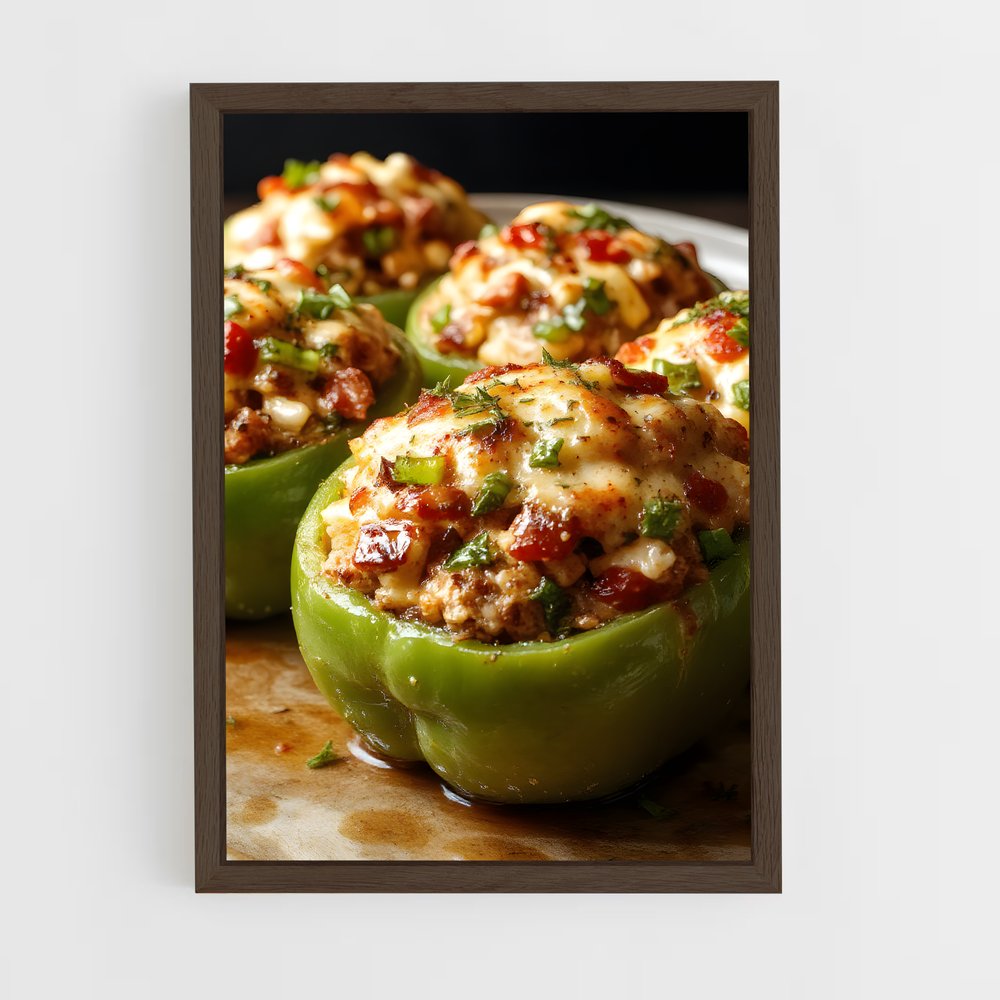 ap-bell pepper-3 cadre Bois foncé