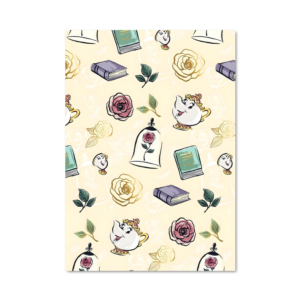 Poster Floral Pages
