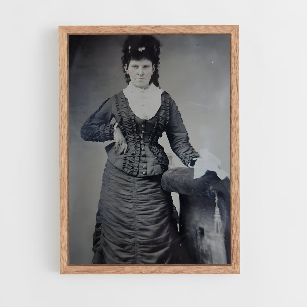 ap-belle starr-3 cadre Bois clair