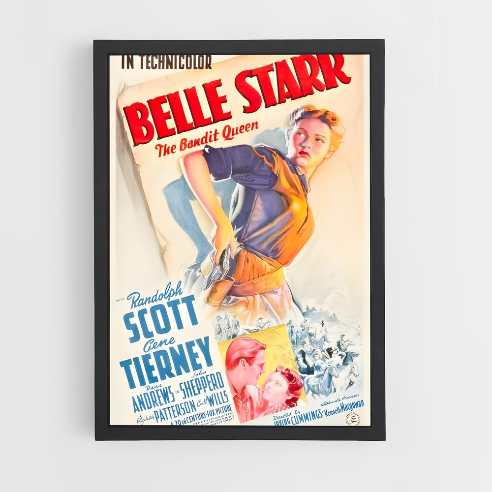 ap-belle starr-5 cadre Noir