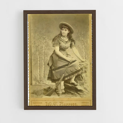 ap-belle starr-7 cadre Bois foncé