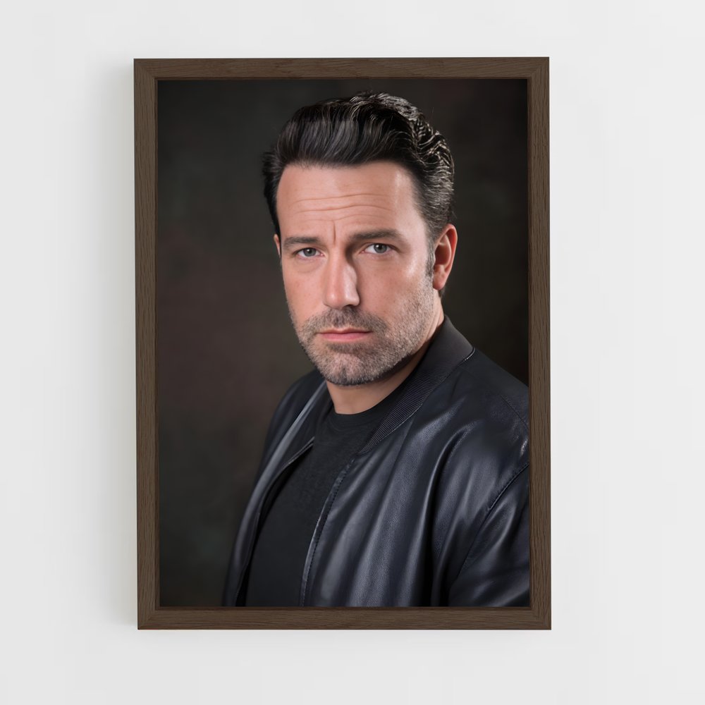 ap-ben affleck-2 cadre Bois foncé