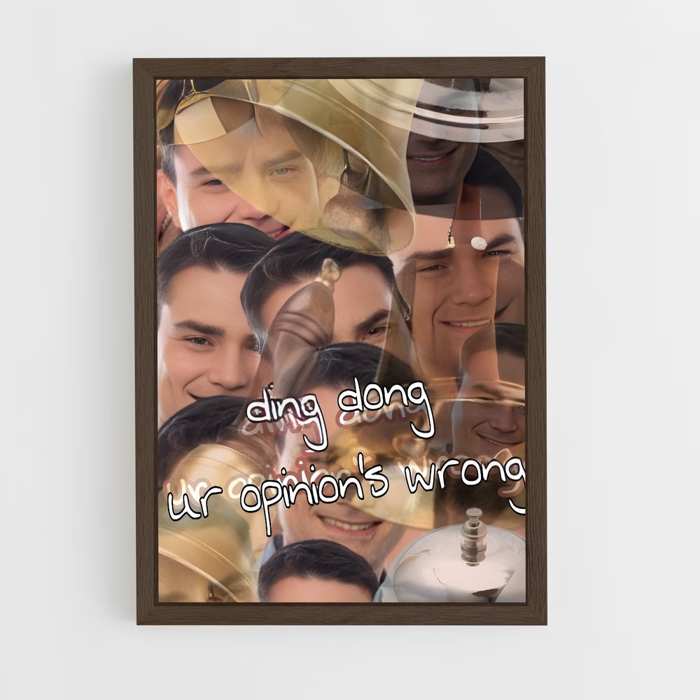 ap-ben shapiro-1 cadre Bois foncé